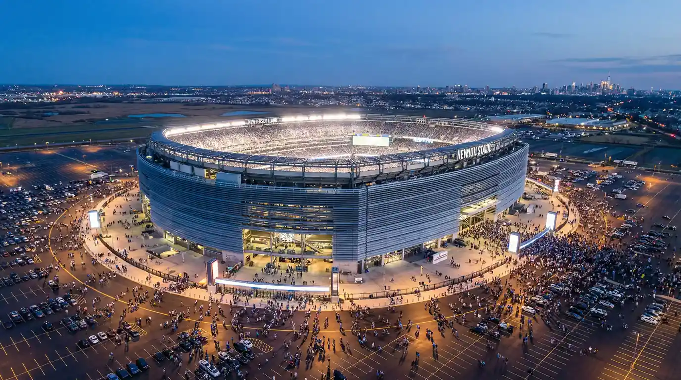 MetLife Stadium i East Rutherford, New Jersey - vært for VM 2026-finalen